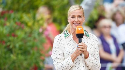 Den „ZDF-Fernsehgarten“ mit Andrea Kiewel gibt es zu Pfingsten wieder im Doppelpack, am Sonntag und Montag. 