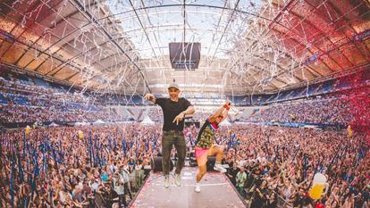 Oli P. in der Veltins-Arena