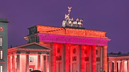 Aktion „Night of Light“ – Brandenburger Tor 