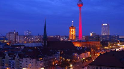 Aktion „Night of Light“ – Berliner Fernsehturm