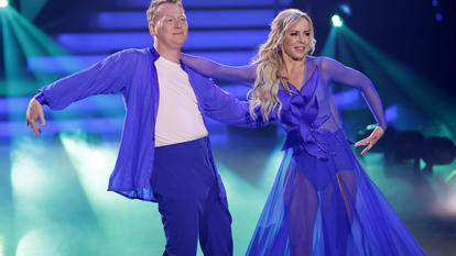 Jens Knossalla (Knossi) und Tänzerin Isabel Edvardsson, 2023