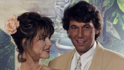 Anja Schüte und Roland Kaiser 1990