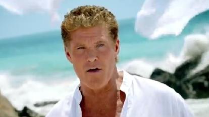 David Hasselhoff Werbung