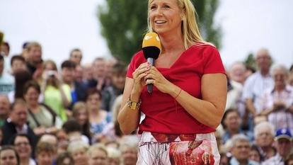 Fernsehgarten Moderatorin Andrea Kiewel