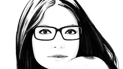 Nana Mouskouri Zeichnung