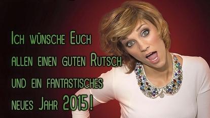 Anna-Maria Zimmermann Silvester Neujahr 2015 Facebook Post