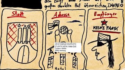 Udo Lindenberg Adressrätsel Post Fanbrief