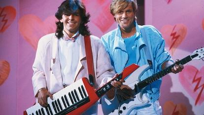 Thomas Anders und Dieter Bohlen als Modern Talking in den Achtzigern.