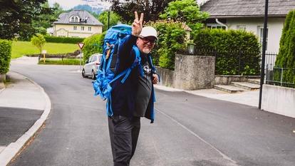 Gerry Friedle war knapp drei Wochen auf dem Jakobsweg unterwegs.