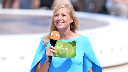 Andrea Kiewel im „ZDF-Fernsehgarten“.