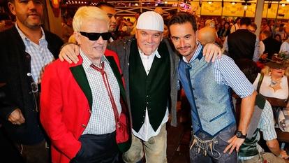 Florian Silbereisen und DJ Ötzi tragen auf dem Oktoberfest natürlich Tracht.