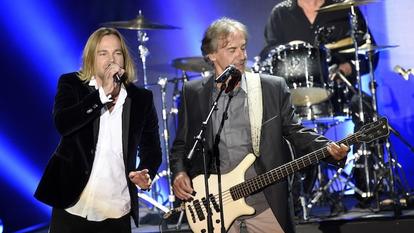 Tim Wilhelm und Michael Kunzi von der Münchener Freiheit beim „Sommer-Hit-Festival“ im ZDF.