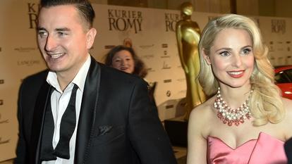 Andreas Gabalier und Silvia Schneider bei der Romy Gala im April 2017.