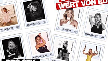 Die neuen Helene-Fischer-Briefmarken sind da!