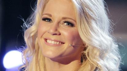 Schlager-Newcomerin Julia Lindholm.