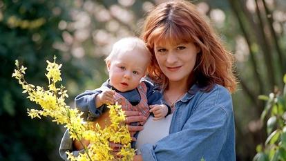 Andrea Berg und Tochter Lena-Maria im Jahr 1999.
