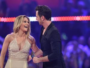 Helene Fischer stattete Florian Silbereisens Konzert in Berlin einen Besuch ab.