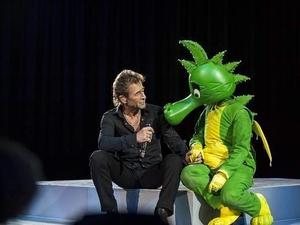 Peter Maffay und Tabaluga.