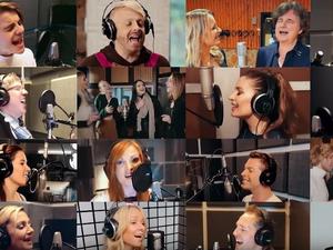 18 Schlagerstars singen mit beim Benefiz-Weihnachtsschlager von Schlagerplanet Radio. 