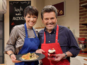 Thomas Anders und Francine Jordi in „Koch mal Anders“.