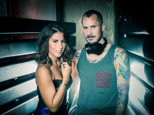DJ Herzbeat mit Sarah Lombardi