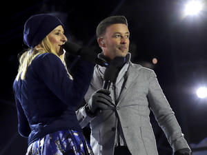 Stefanie Hertel und Marco Ventre moderieren "Wenn die Musi spielt"