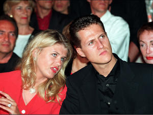 Michael Schumacher und Frau Corinna 1996