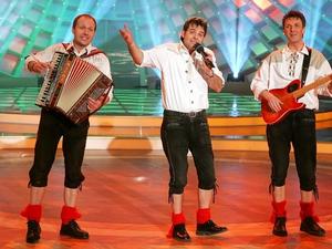 De Randfichten in ihrer klassischen Besetzung bis 2014 mit Thomas Lauerbach, Michael Rostig und Thomas Unger.