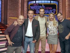 Stefan Mross und  Anna-Carina Woitschack bei „Wer weiss denn sowas?“