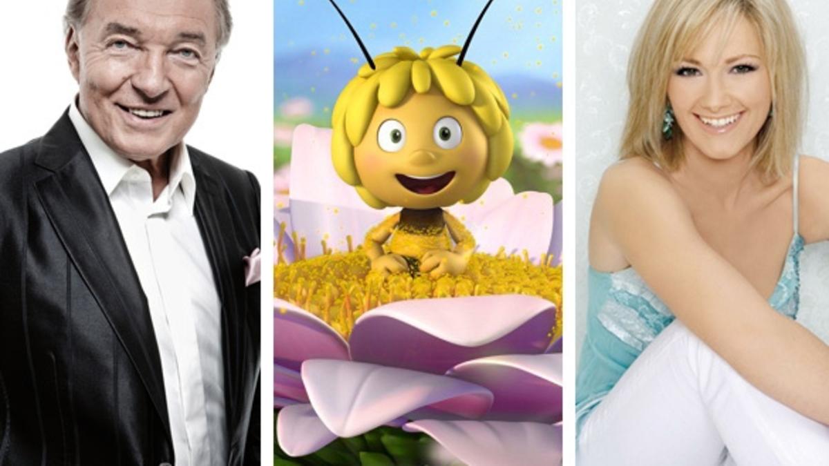 Karel Gott Und Helene Fischer Das Fruehlingsfest Der 100000 Blueten Mit Florian Silbereisen In Der Getec Arena Magdeburg 16 03 2013 Stock Photo Alamy