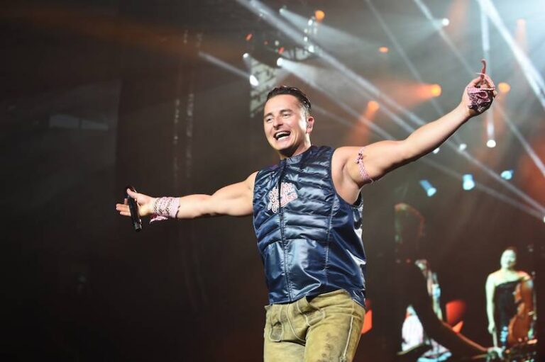 Voller Energie auf der Bühne: Andreas Gabalier!