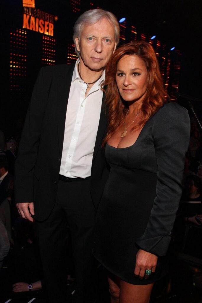 Andrea Berg und ihr Mann Uli Ferber bei Florian Silbereisens “Alles singen Kaiser”.