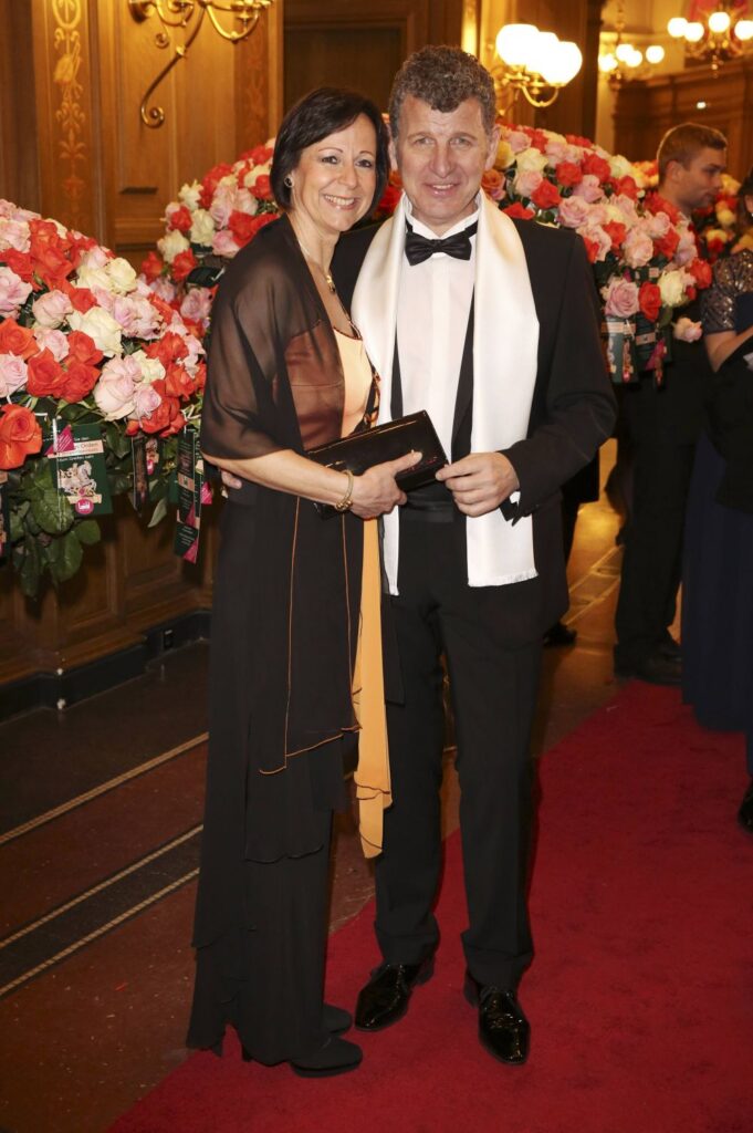 Semino Rossi und seine Frau Gabi.