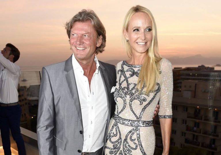 Christian Marek und Kristina Bach am 3. August in Palma de Mallorca. 