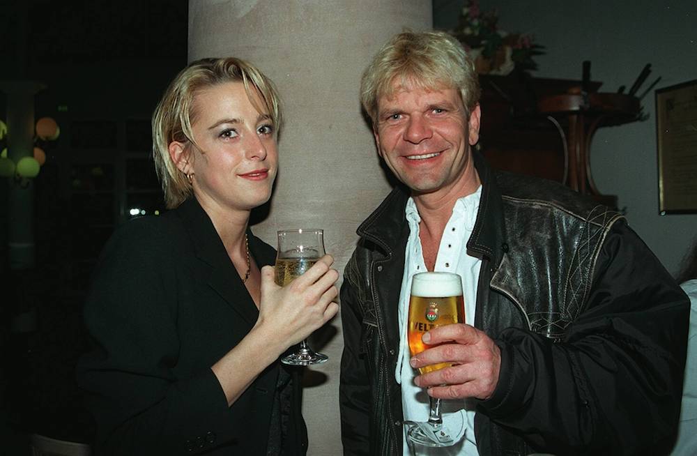 Matthias Reim mit Freundin Cordula Hofstetter im Jahr 1999.