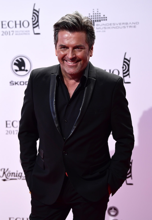 Thomas Anders als Gast beim ECHO 2017.