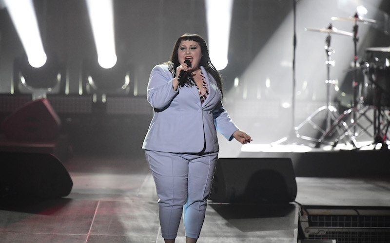 Wuchtbrumme Beth Ditto sorgte für Musik.