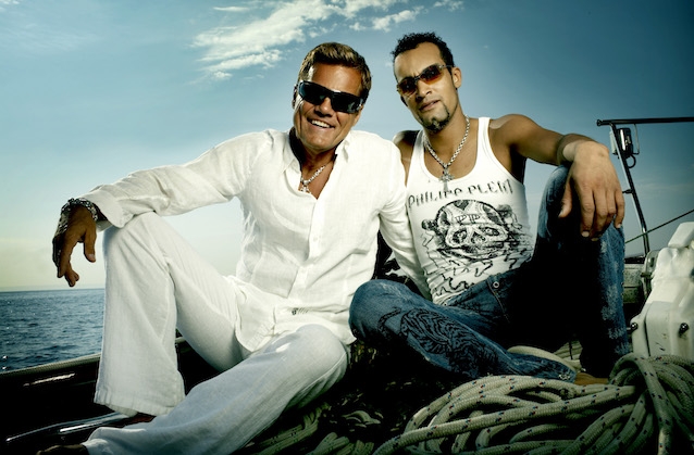 “DSDS”-Chefjuror Dieter Bohlen und Mark Medlock im Jahr 2007.