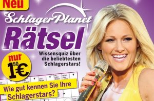 Neu am Kiosk: “SchlagerPlanet Rätsel”.