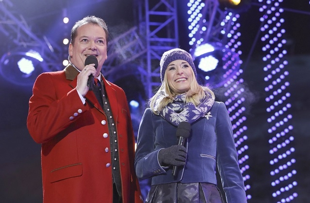 Arnulf Prasch und Stefanie Hertel führen am Samstag durch das “Wenn die Musi spielt – Winter Open Air”.