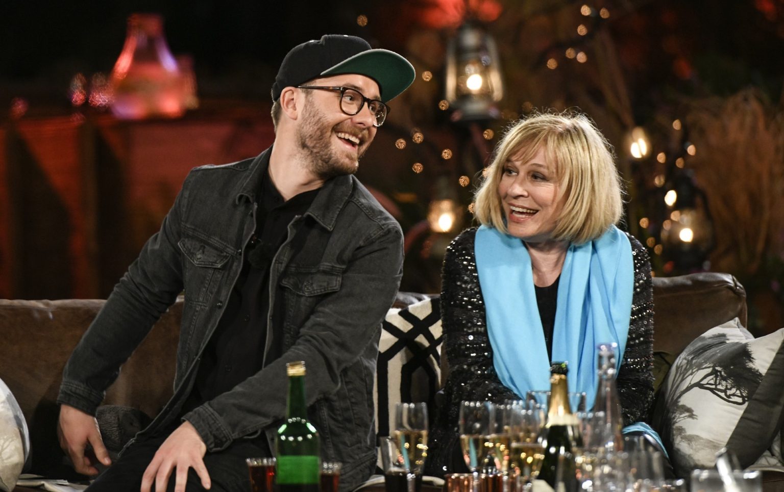 Mark Forster und Mary Roos. 