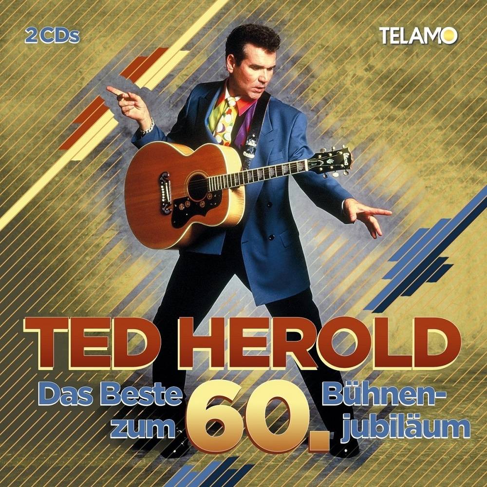 Ted Herold feiert “Das Beste zum 60. Bühnenjubiläum”.