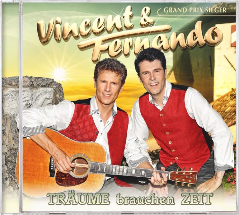 Vincent und Fernando veröffentlichen ihr neues Album “Träume brauchen Zeit”.