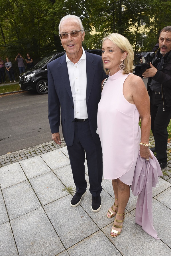 Franz und Heidi Beckenbauer durften natürlich nicht fehlen.