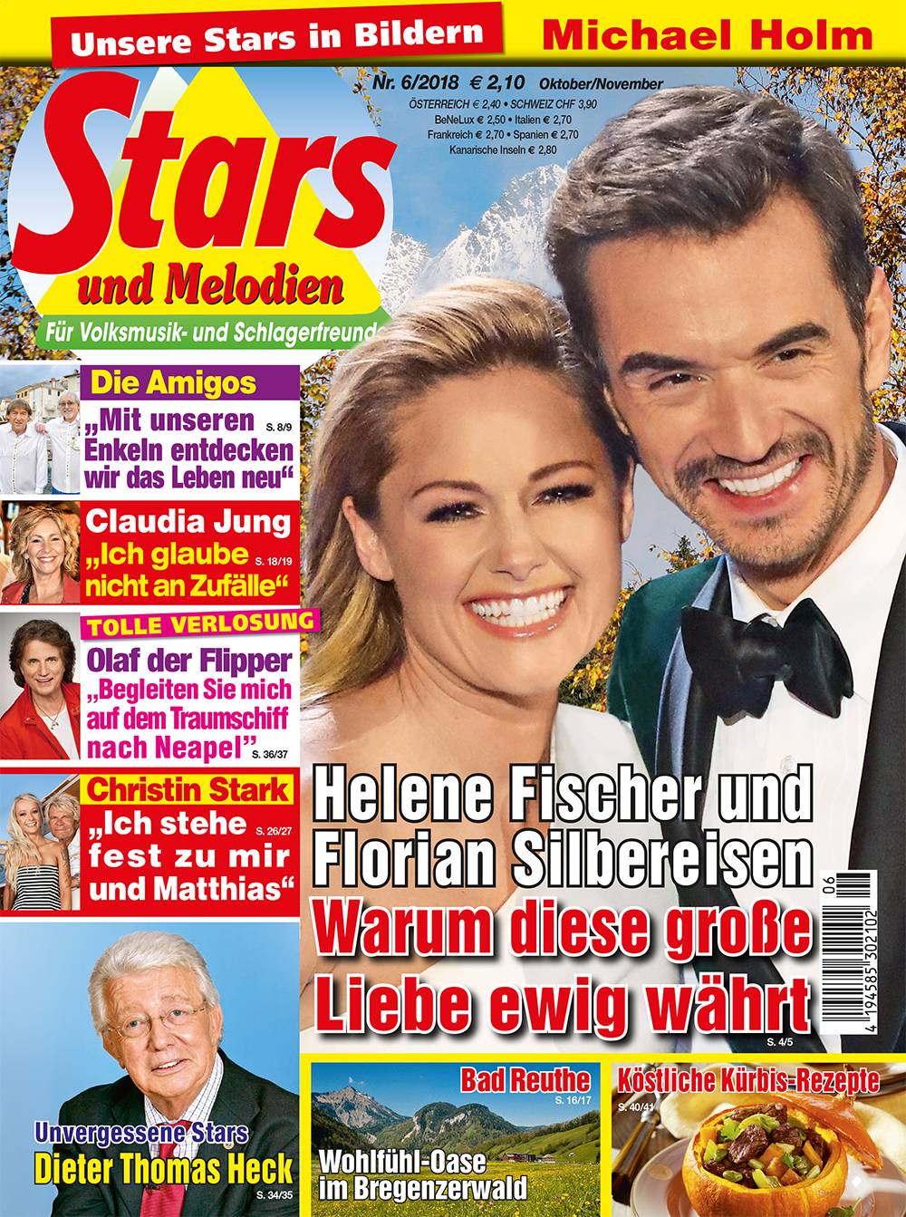 Die neue Ausgabe von “Stars & Melodien”, Nr. 6/2018