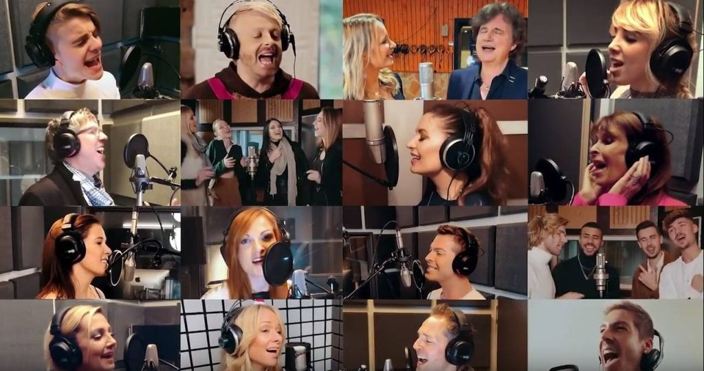18 Schlagerstars singen mit beim Benefiz-Weihnachtsschlager von Schlagerplanet Radio.