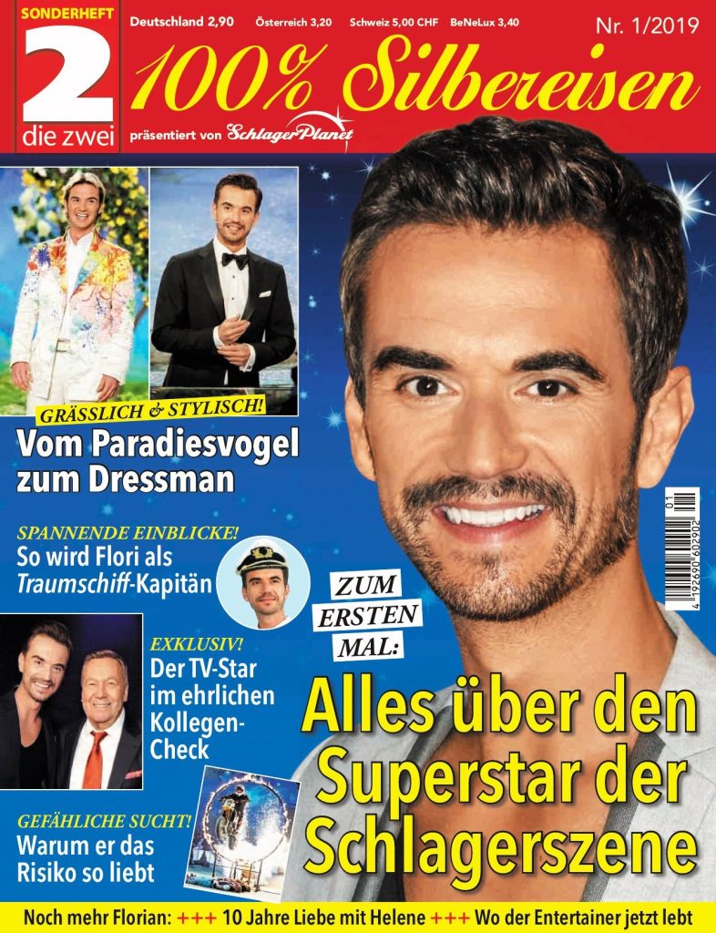 Das exklusive Sonderheft “100 % Silbereisen” gibt es ab sofort am Kiosk sowie unter der Telefonnummer 0 62 32 / 31 02 25 (von 8 – 16 Uhr) und rund um die Uhr über Sonderheft@klambt.de. Nur so lange der Vorrat reicht. Holt es euch!