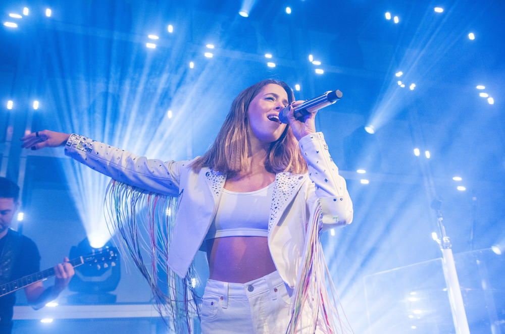 Vanessa Mai im Hamburger Grünspan.