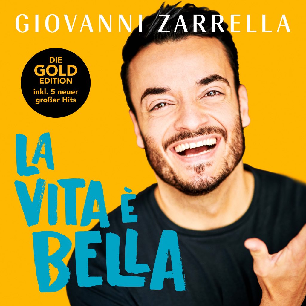 Giovanni Zarrella präsentiert die Gold-Edition von “La vita ├¿ bella”.
