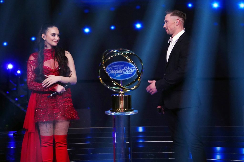 Chiara D’Amico und Ramon Roselly kurz vor der Final-Entscheidung.